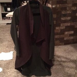 Army Green Cardigan